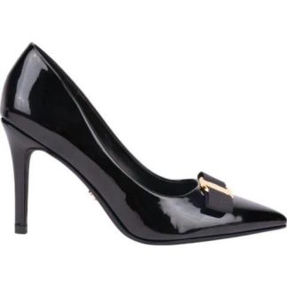 ZAPATILLA CON MOÑO NEGRO THALIA SODI