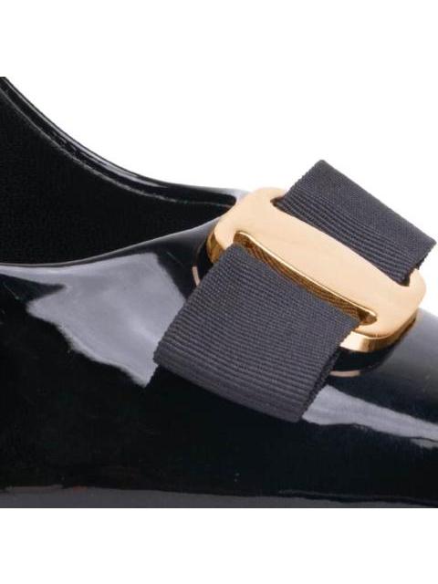 ZAPATILLA CON MOÑO NEGRO THALIA SODI - Imagen 6