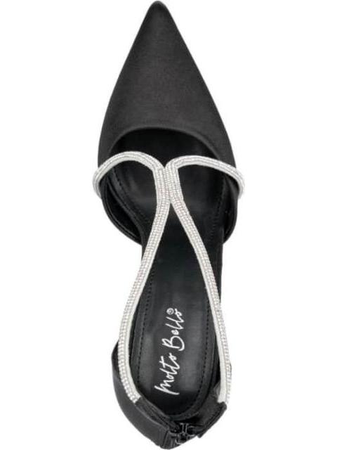 ZAPATILLA CON PIEDRAS NEGRO MOLTO BELLO - Imagen 3
