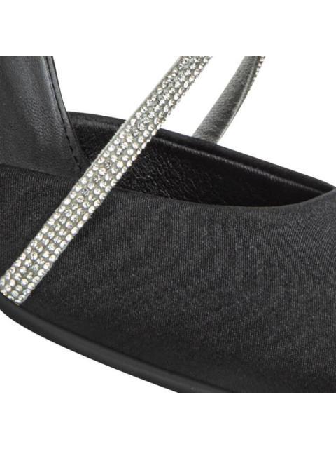ZAPATILLA CON PIEDRAS NEGRO MOLTO BELLO - Imagen 6