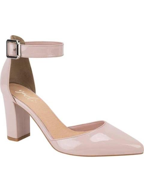 ZAPATILLA CON PULSERA TACON ANCHO NUDE YAELI - Imagen 2