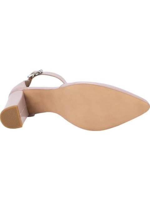 ZAPATILLA CON PULSERA TACON ANCHO NUDE YAELI - Imagen 4