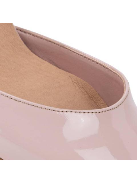 ZAPATILLA CON PULSERA TACON ANCHO NUDE YAELI - Imagen 6