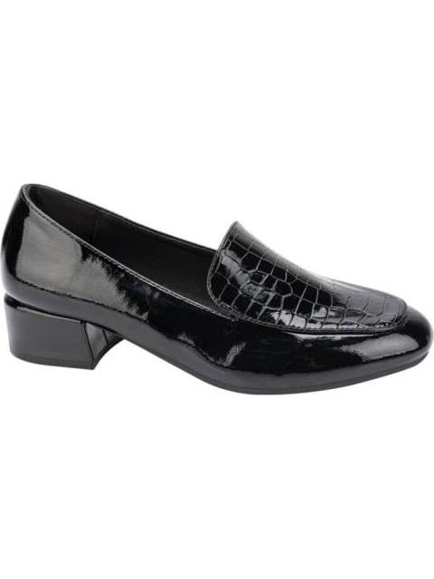 ZAPATILLA CROCO NEGRO YAELI - Imagen 2