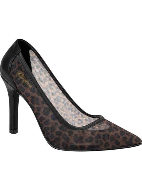 ZAPATILLA DE MALLA LEOPARDO NEGRO ABUSIVA - Imagen 2