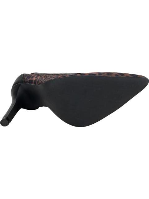 ZAPATILLA DE MALLA LEOPARDO NEGRO ABUSIVA - Imagen 4
