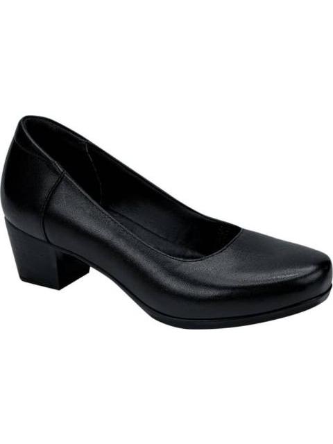 ZAPATILLA DE PIEL NEGRO CALZADO PAZSTOR - Imagen 3