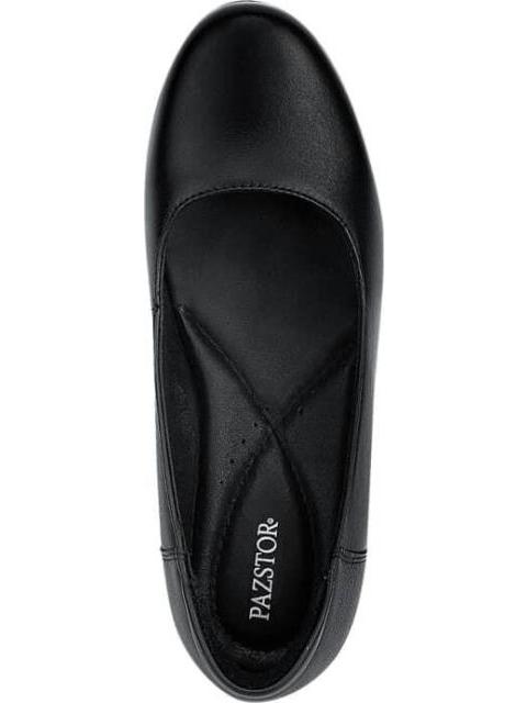 ZAPATILLA DE PIEL NEGRO CALZADO PAZSTOR - Imagen 4