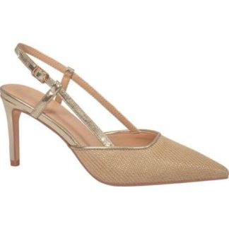 ZAPATILLA DE RAFIA ORO YAELI FASHION