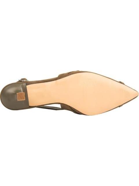 ZAPATILLA DESTALONADA CON HERRAJES CAFE YAELI FASHION - Imagen 4