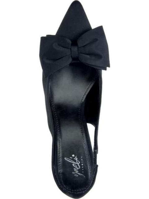 ZAPATILLA MOÑO NEGRO YAELI FASHION - Imagen 3