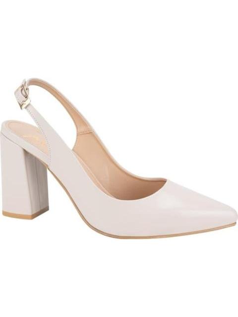 ZAPATILLA DESTALONADA TACON ANCHO NEUTRAL YAELI - Imagen 2