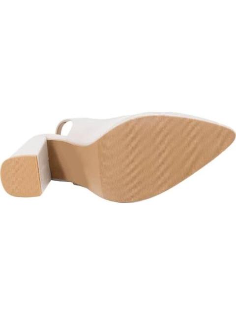 ZAPATILLA DESTALONADA TACON ANCHO NEUTRAL YAELI - Imagen 4