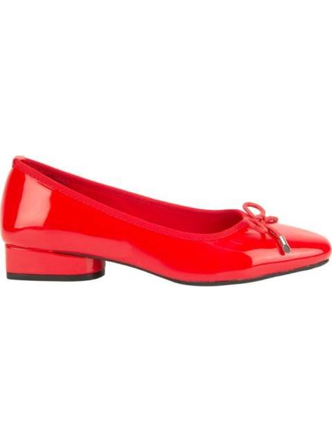 ZAPATILLA MOÑO ROJO YAELI