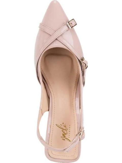 ZAPATILLA PUNTAL CON HEBILLAS MAQUILLAJE YAELI FASHION - Imagen 3