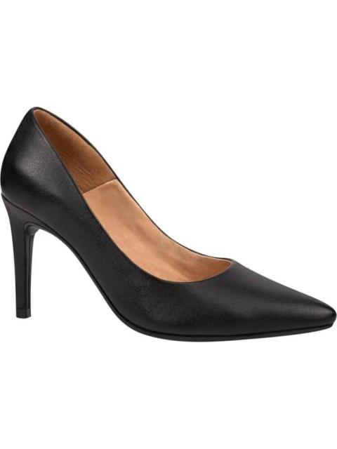 ZAPATILLA PUNTAL DE PIEL NEGRO VICENZA - Imagen 2