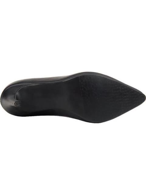 ZAPATILLA PUNTAL DE PIEL NEGRO VICENZA - Imagen 4