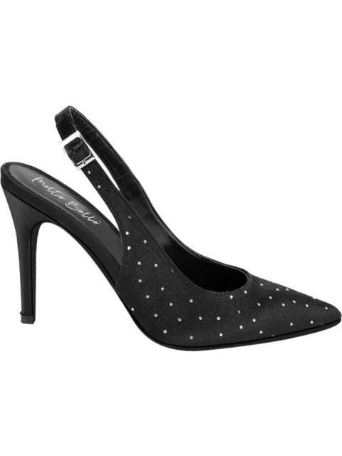 ZAPATILLA PUNTAL NEGRO MOLTO BELLO