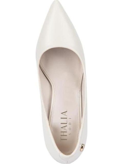 ZAPATILLA TACON ALTO BEIGE/HUESO THALIA SODI - Imagen 3