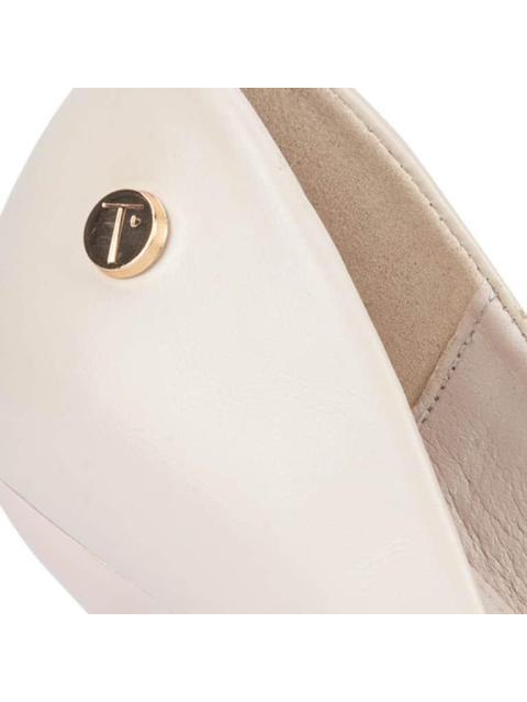 ZAPATILLA TACON ALTO BEIGE/HUESO THALIA SODI - Imagen 6