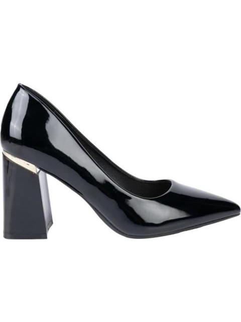 ZAPATILLA TACON ANCHO NEGRO YAELI FASHION - Imagen 2