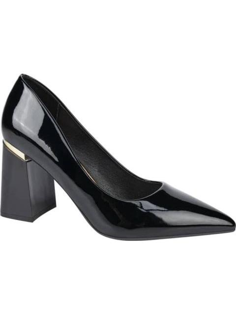 ZAPATILLA TACON ANCHO NEGRO YAELI FASHION - Imagen 3