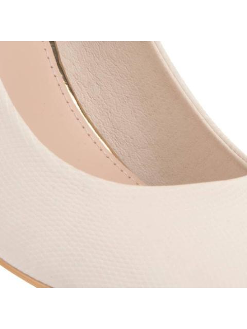ZAPATILLA TACON ASIMETRICO HUESO YAELI - Imagen 6