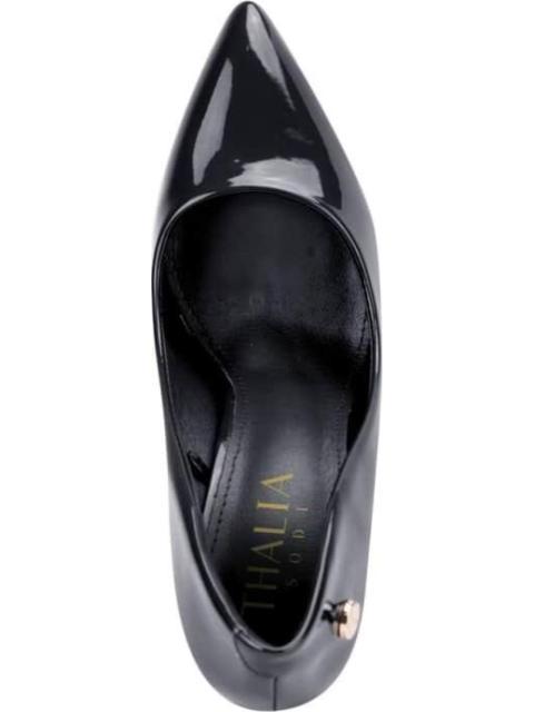 ZAPATILLA TACON ASIMETRICO NEGRO THALIA SODI - Imagen 3