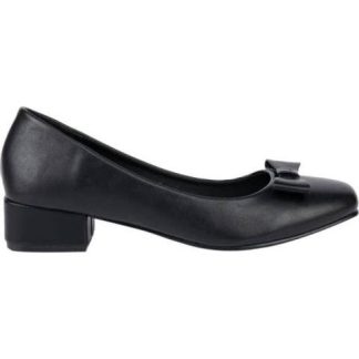 ZAPATILLA TACON BAJO NEGRO VI LINE FASHION