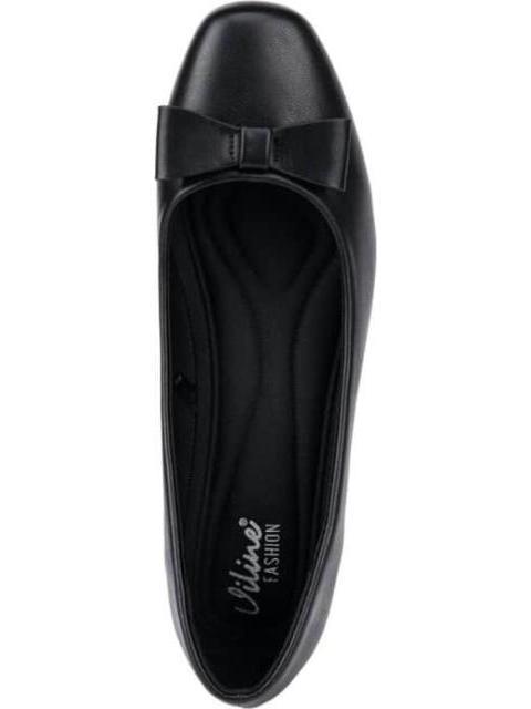 ZAPATILLA TACON BAJO NEGRO VI LINE FASHION - Imagen 3