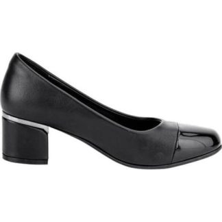 ZAPATILLA TACON BAJO NEGRO YAELI