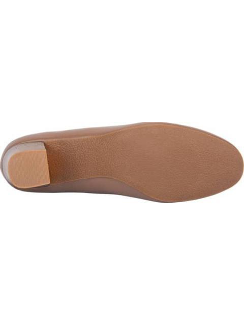 ZAPATILLA TACON BAJO TAUPE SHOSH - Imagen 3