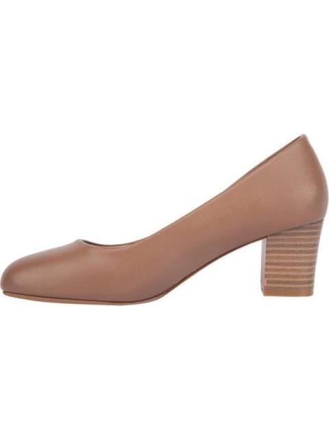 ZAPATILLA TACON BAJO TAUPE SHOSH - Imagen 5