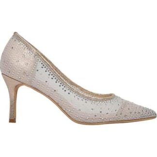 ZAPATILLA TACON DELGADO ORO MOLTO BELLO