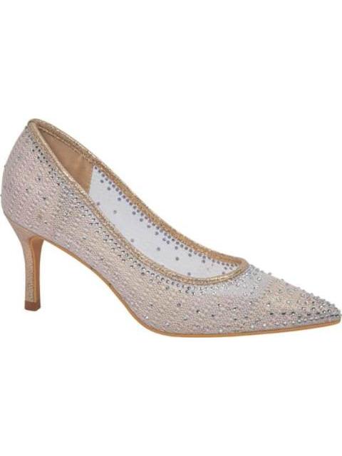 ZAPATILLA TACON DELGADO ORO MOLTO BELLO - Imagen 2
