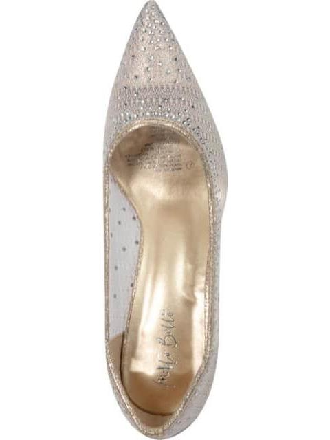 ZAPATILLA TACON DELGADO ORO MOLTO BELLO - Imagen 3