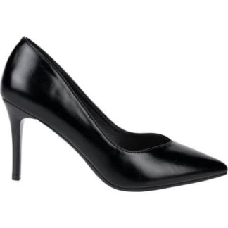 ZAPATILLA TACON MEDIO NEGRO YAELI