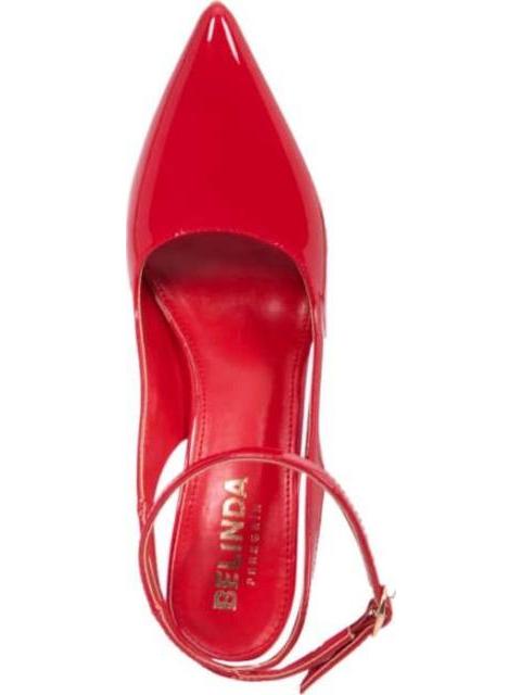 ZAPATILLA TACON TRANSPARENTE ROJO BELINDA PEREGRIN - Imagen 3
