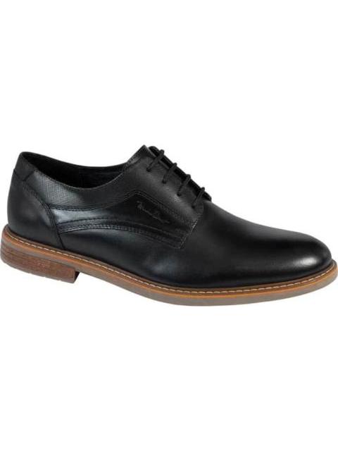 ZAPATO CASUAL DE PIEL NEGRO MICHEL DOMIT - Imagen 2
