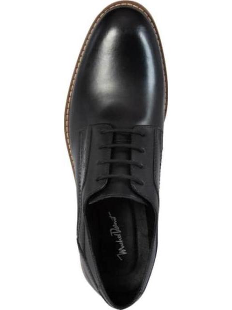 ZAPATO CASUAL DE PIEL NEGRO MICHEL DOMIT - Imagen 3