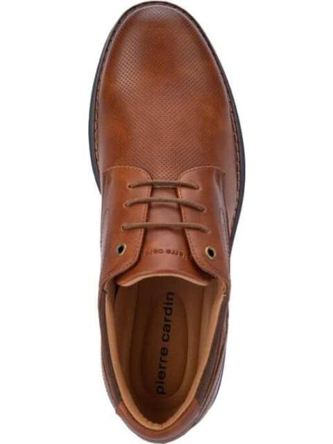 ZAPATO CASUAL DERBY COGNAC PIERRE CARDIN - Imagen 4