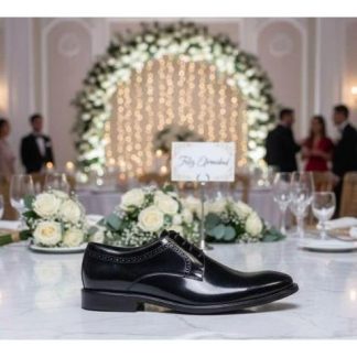 ZAPATO CASUAL DERBY NEGRO DON CARLEONE