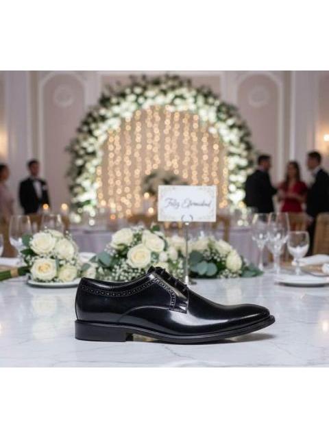 ZAPATO CASUAL DERBY NEGRO DON CARLEONE