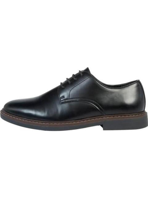 ZAPATO CASUAL DERBY NEGRO UOMO DI FERRO - Imagen 5
