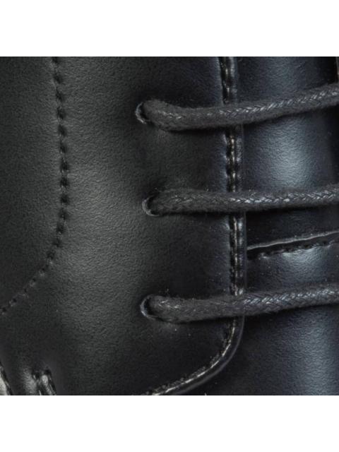 ZAPATO CASUAL DERBY NEGRO UOMO DI FERRO - Imagen 6