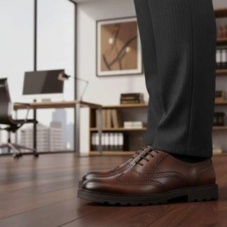 ZAPATO CASUAL OXFORD COGNAC PIERRE CARDIN