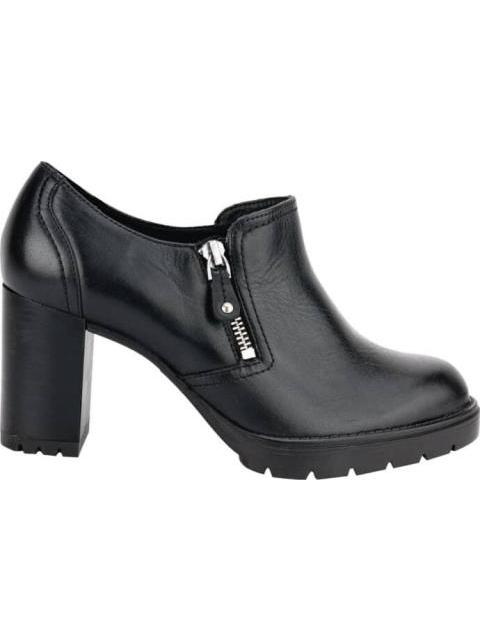 ZAPATO CON CIERRE NEGRO FLEXI