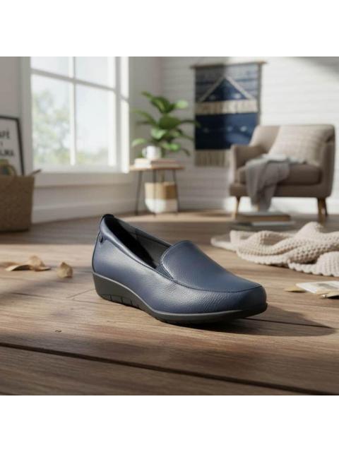 ZAPATO CON ELASTICO AZUL MARINO SHOSH