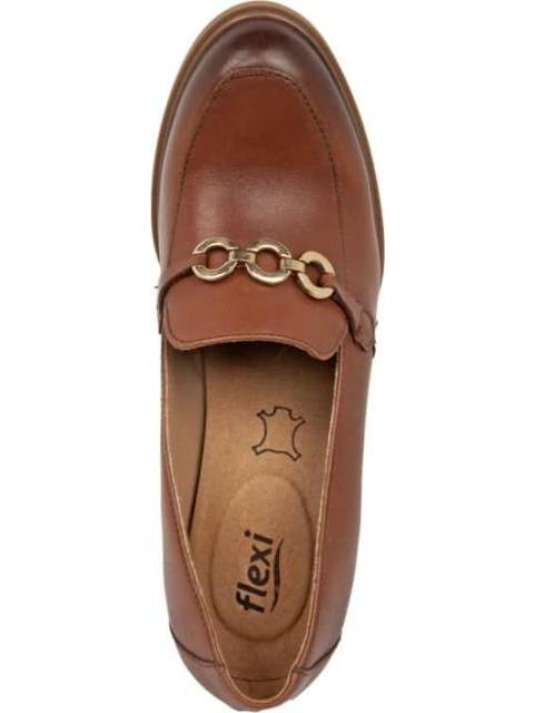 ZAPATO CON HERRAJE CAFE FLEXI - Imagen 3