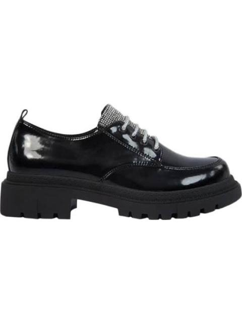 ZAPATO CON PEDRERIA NEGRO VI LINE FASHION